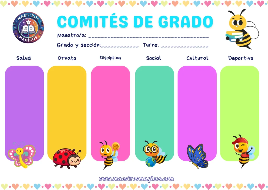 comités y directivas de gradotm8