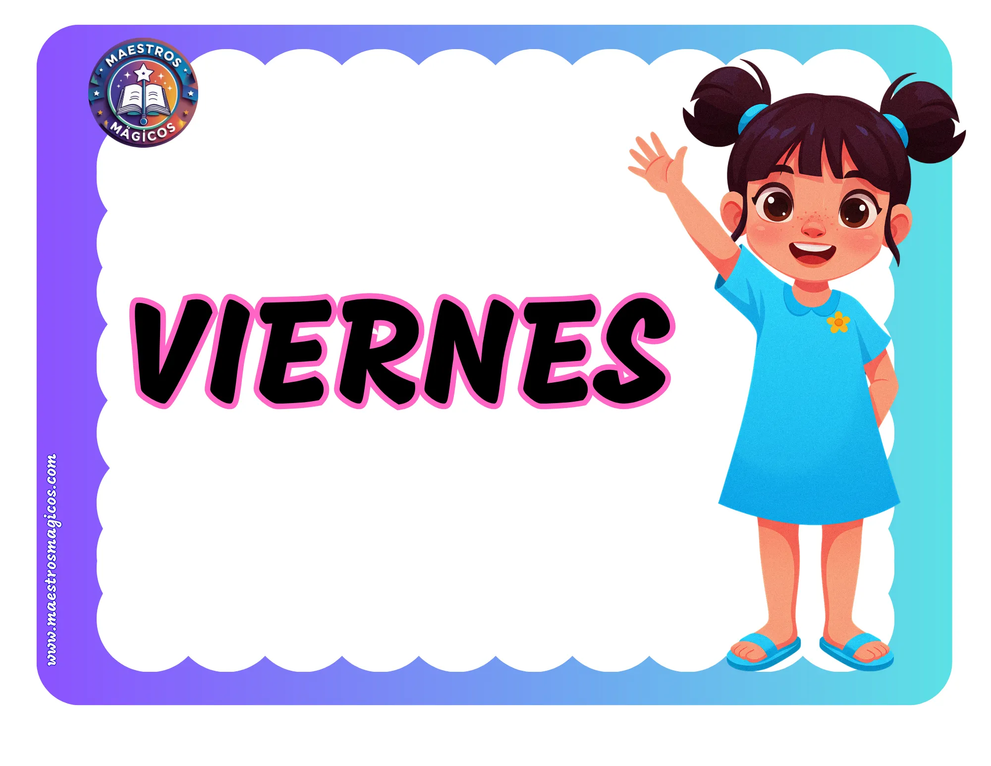 Cartel día Viernes celebración