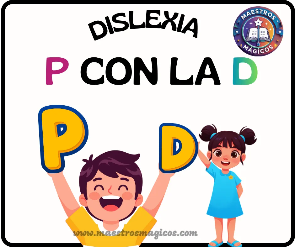 dislexia p con d