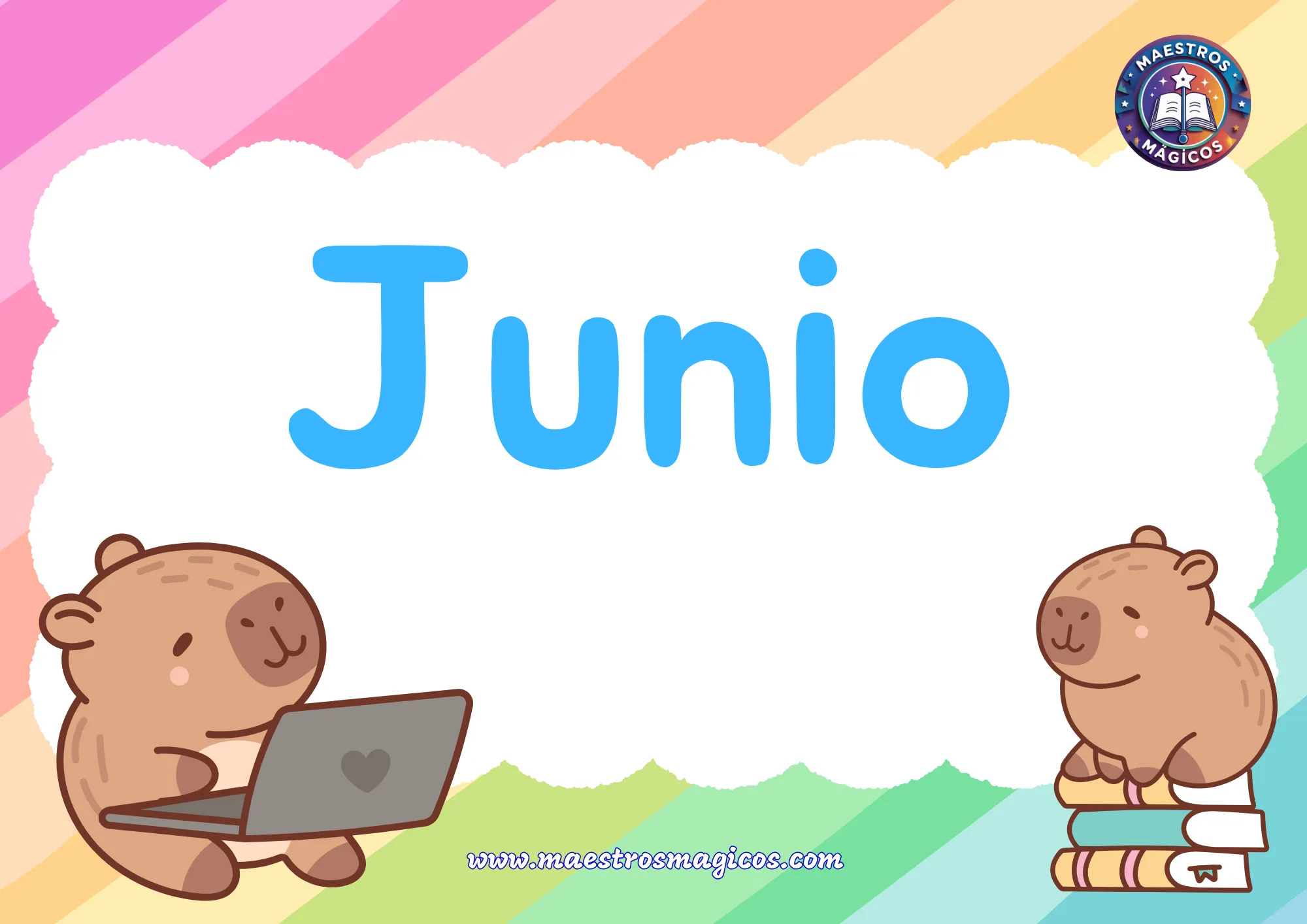 Cartel mes Junio tecnología