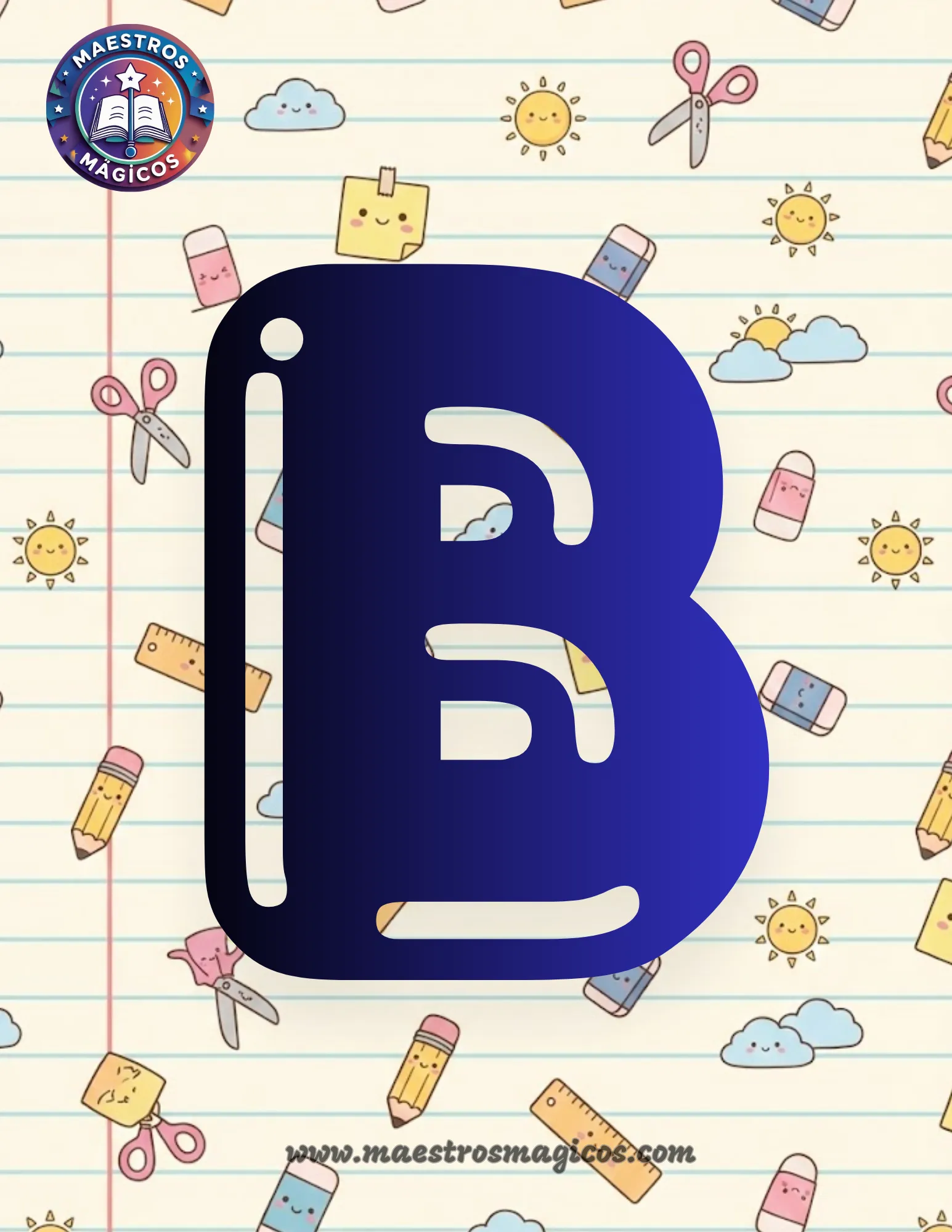 Molde letras J K L M N Ñ O P Q