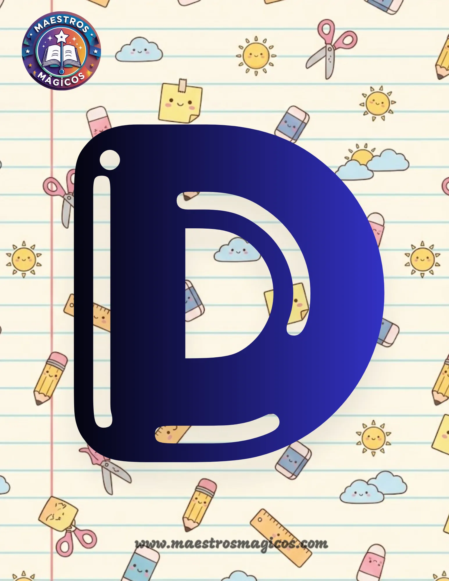 Molde letra A individual