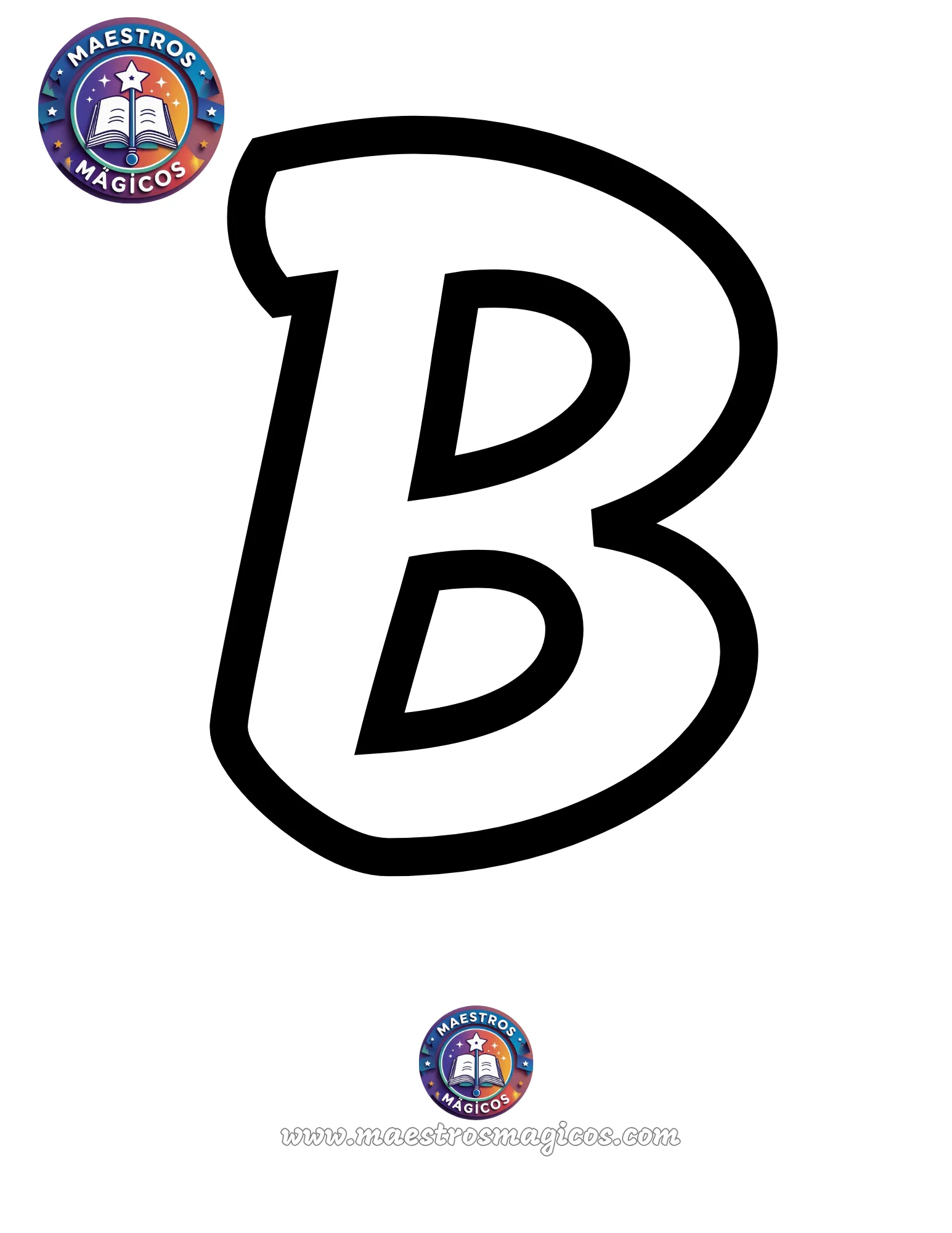 Molde abecedario burbuja E F G H