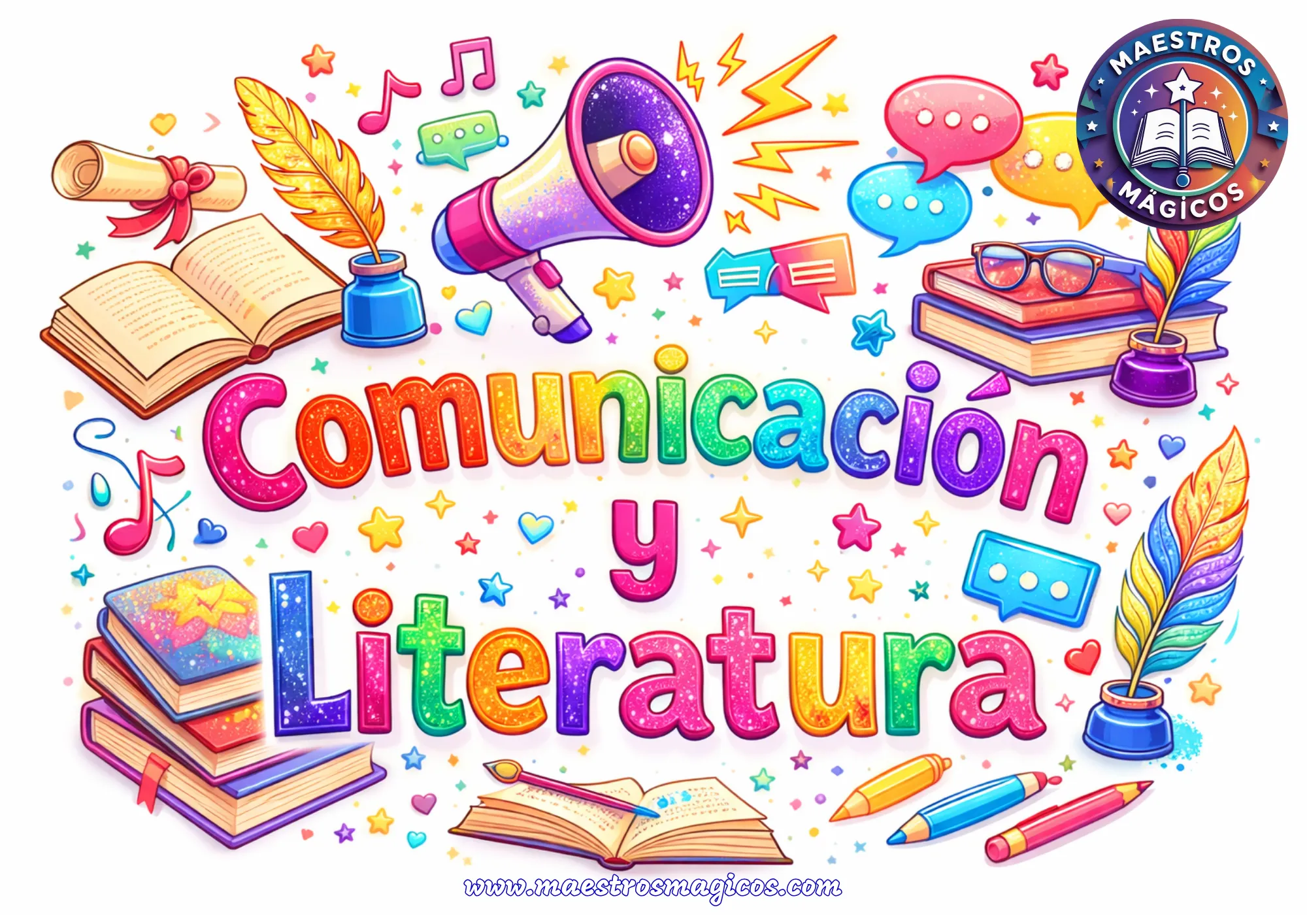 Asignaturas Segundo Ciclo carteles escolares