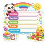 stickers para cuadernos y librostm1