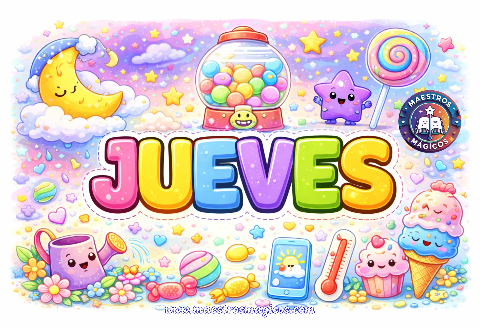 Cartel Jueves dulces y premios