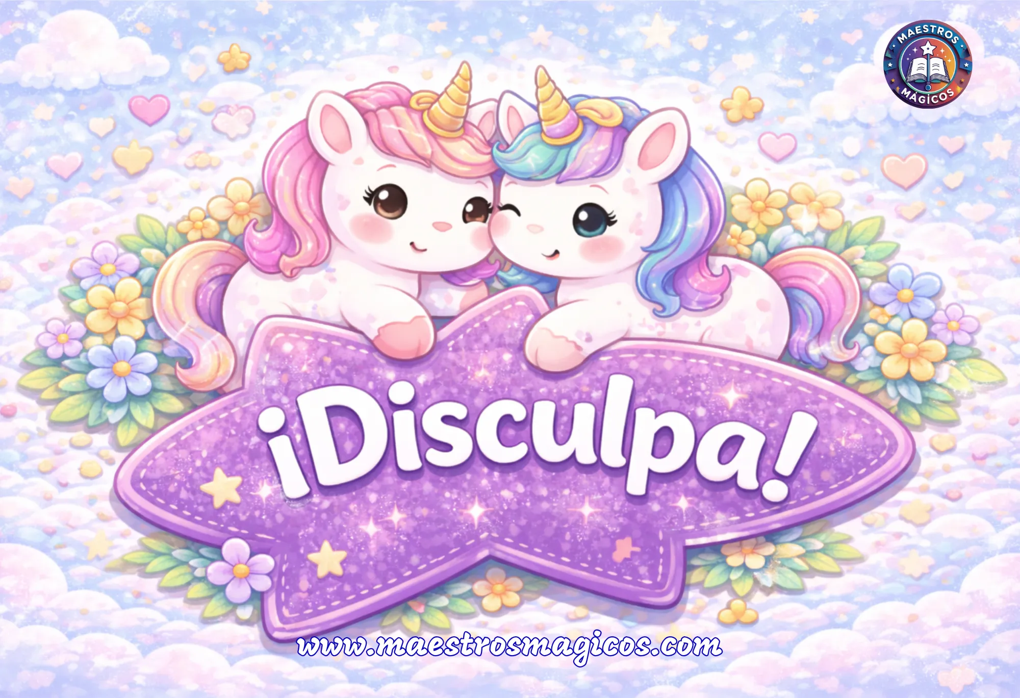 Cartel Muchas Gracias naranja