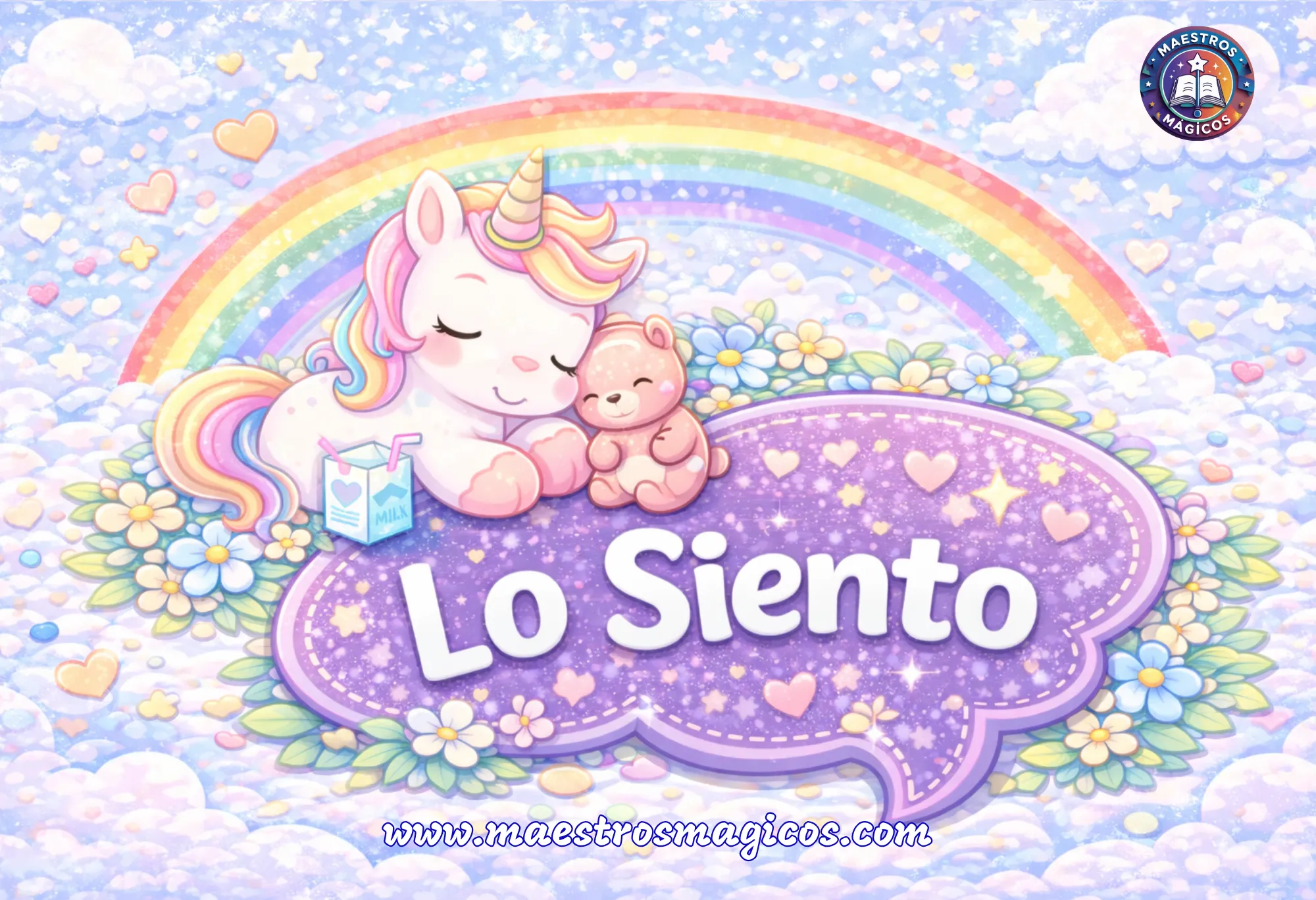 Cartel Buenas Tardes luna