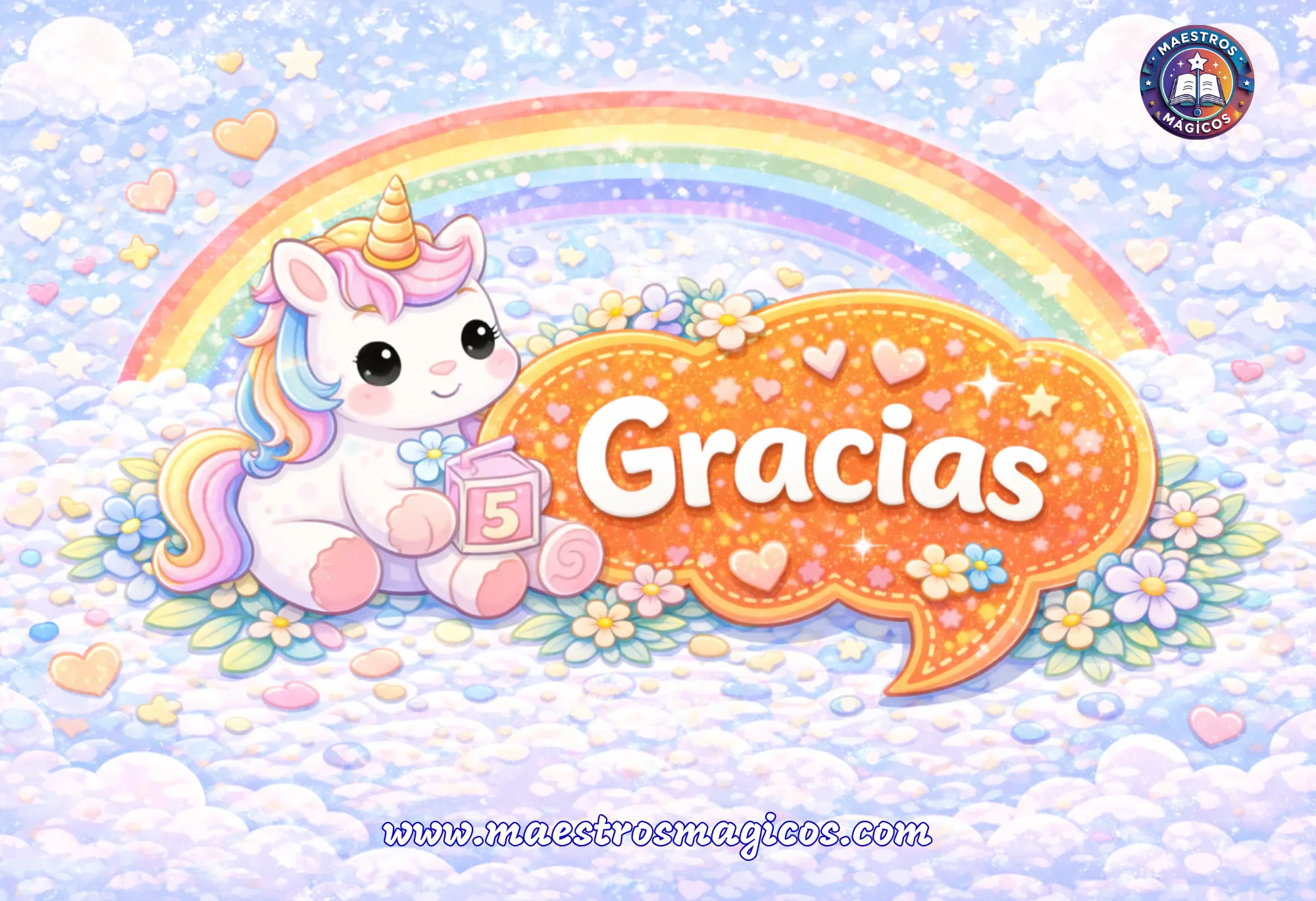 Cartel Buenos Días sol