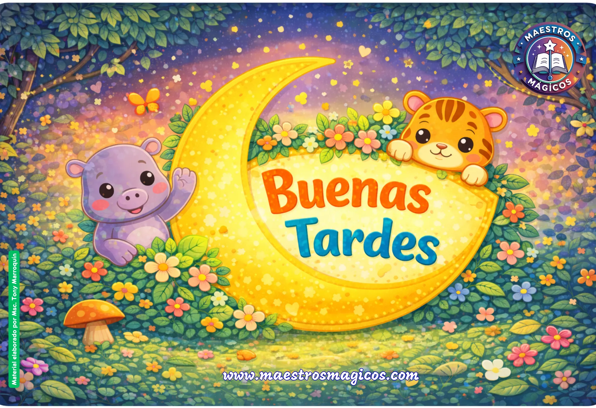 Cartel Gracias tigre