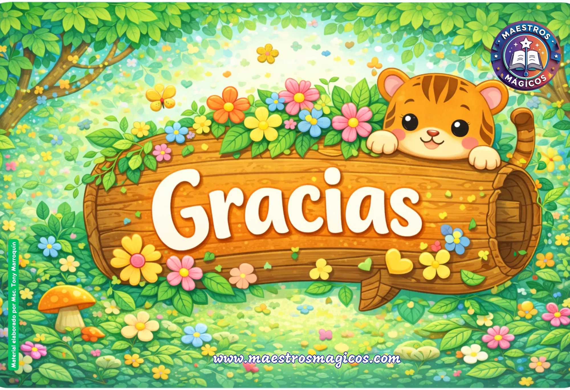 Cartel Buenas Tardes luna