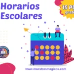 Pack 2 horarios escolares pack2 horarios escolarestm