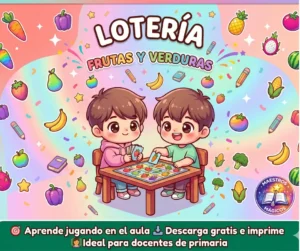 lotería de frutas y verduras tm