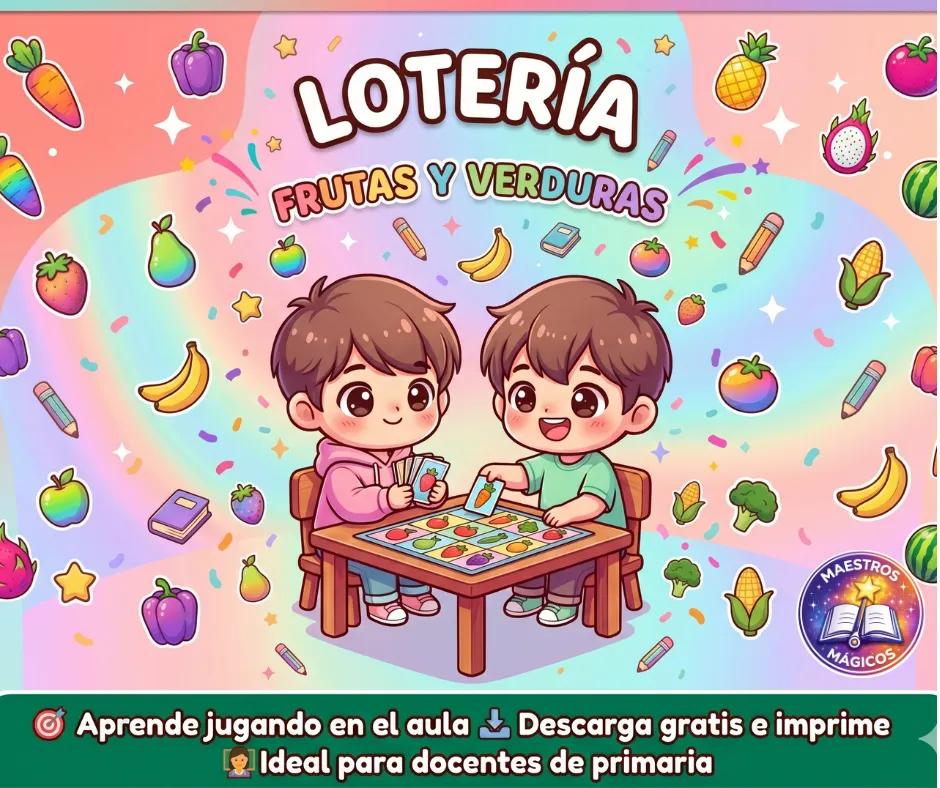 lotería de frutas y verduras tm