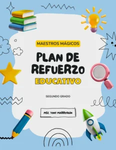 plan de refuerzo segundo grado tony marroquín
